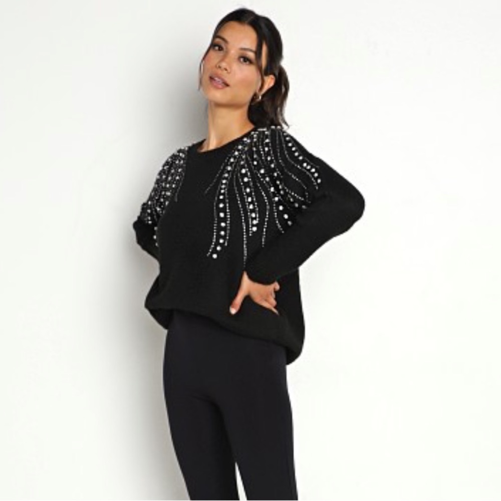 Gorgeous rhinestones sweater